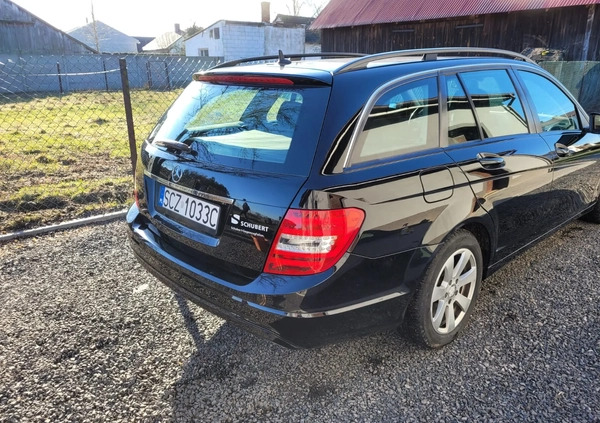 Mercedes-Benz Klasa C cena 43000 przebieg: 163759, rok produkcji 2013 z Sieniawa małe 67